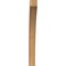 Ekena Millwork 3 1/2"W x 22"D x 34"H Thorton Smooth Knee Brace, Western Red Cedar BRC04X22X34THR00SWR - alternate 2